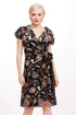 Marika Dress - Floral Velvet