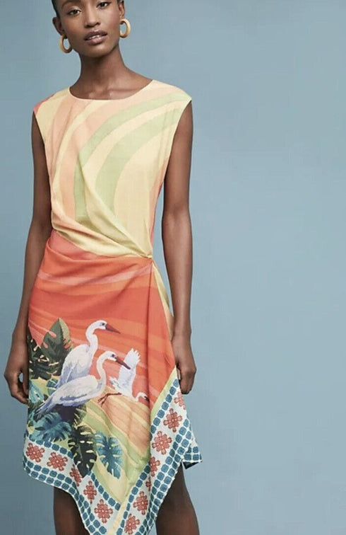 Pick Up Dress - Crane Birds