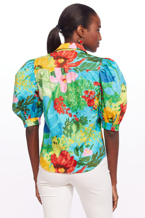 Sadie Collared Half Sleeve Shirt Top - Matisse