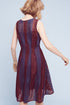 Samantha Dress - Navy+Burgundy Lace