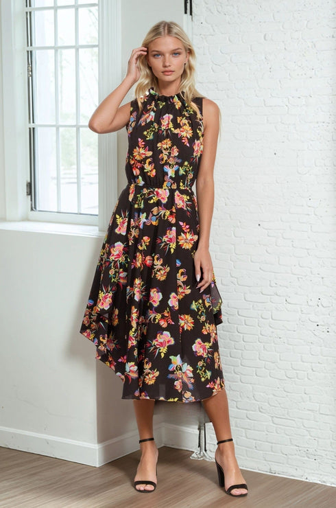 Shentel Dress - Midnight Floral