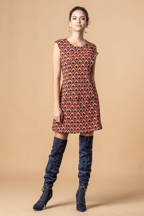 Shift Mini Dress - Metroland