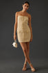 Strapless Tweed Mini Dress