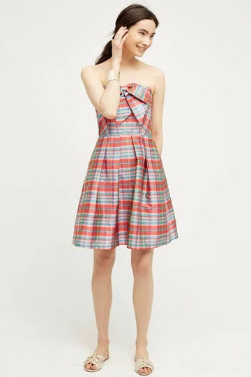 Vera Dress - Ribbon Plaid
