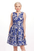 Zoe Dress - Blue Lace