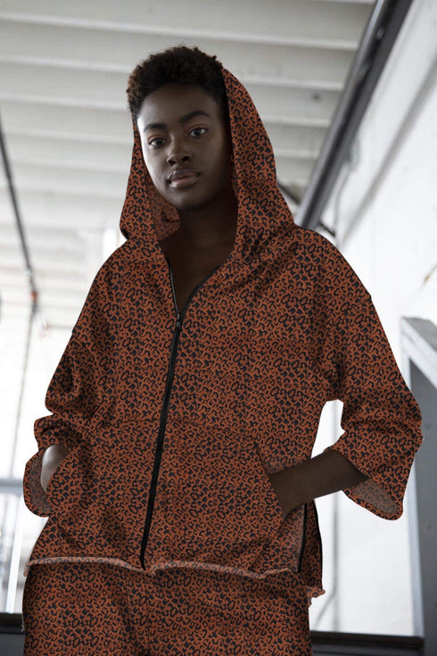 Anouk Hoodie Sweatshirt - Mocha Fierce