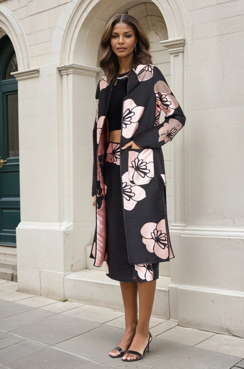 Remi Reversible Coat – Ikebana