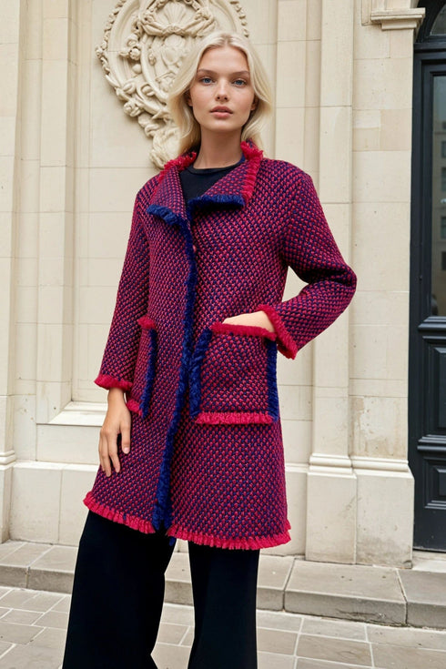 Reston Coat - Red Dot