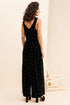 Brewster Jumpsuit - Black Velvet Pearl
