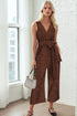 Masha Knit Jumpsuit - Mocha Fierce