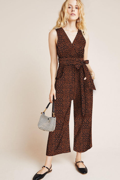Masha Knit Jumpsuit - Mocha Fierce
