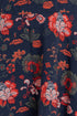 Hepburn Pant – Sapphire Damask