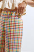 Linen Plaid Pant