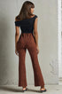 Margot Kick-Flare Pants - Mocha Fierce