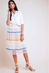 Aluna Skirt - Rainbow Stripe