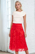 Amanda Skirt - Red Vine