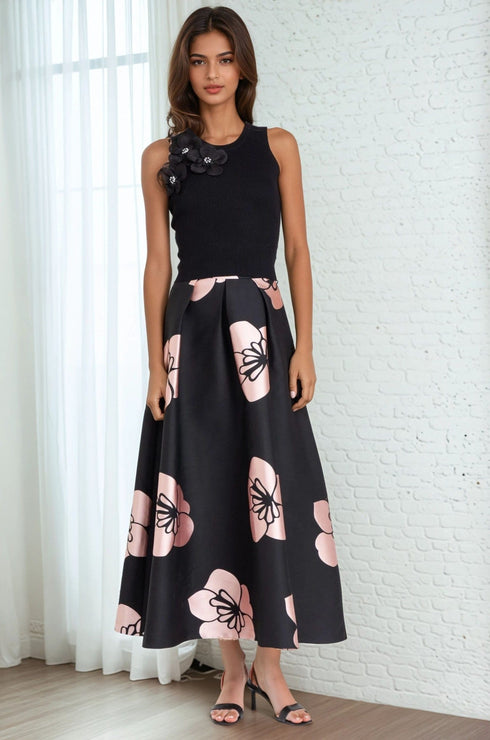 Anova Maxi Skirt – Ikebana