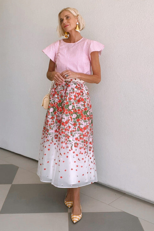 Anova Skirt - Petal Field