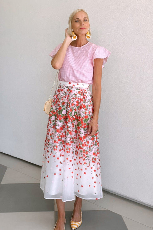 Anova Skirt - Petal Field