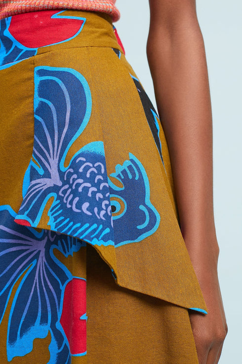 Betta A-Line Midi Skirt