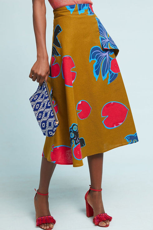 Betta A-Line Midi Skirt