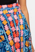 Daniel Midi Skirt - Nocturnal Bloom