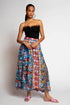 Daniel Midi Skirt - Nocturnal Bloom
