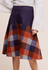 Davi Plaid Skirt