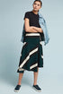 Green Sporty Stripe Skirt