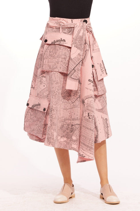 Hope Skirt - California Map