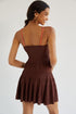 Kava Colorblocked Knit Skirt Set- Carmello
