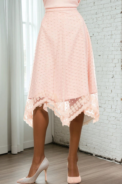 Leriel Skirt - Blushing Dot