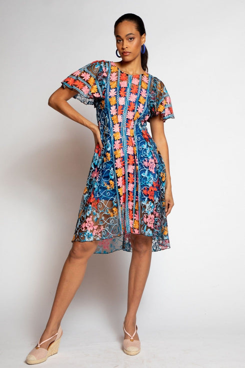 Liliou Dress - Nocturnal Bloom