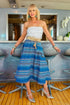Liv Skirt - Blue Stripe
