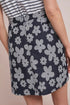 Mod Floral Mini Skirt