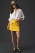 Utility Yellow Mini Skirt