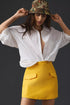 Utility Yellow Mini Skirt