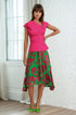 Vanderbilt Midi Skirt - Camellia Bloom