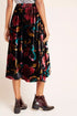 Velvet Wrap Skirt