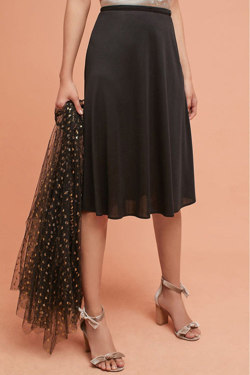 Zelda Metallic Tulle Skirt