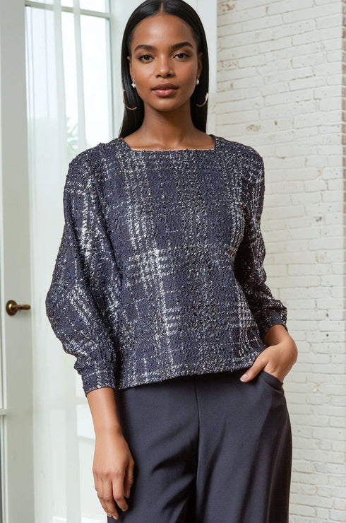 April Top - Midnight Paris