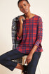 Belinda Top - Rachel Island Plaid
