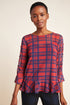 Belinda Top - Rachel Island Plaid