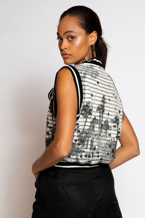 Branca Vest - Tennisanity