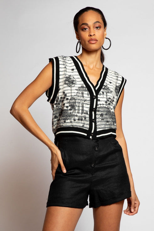 Branca Vest - Tennisanity