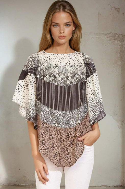 Chiara Top - Desert Coast