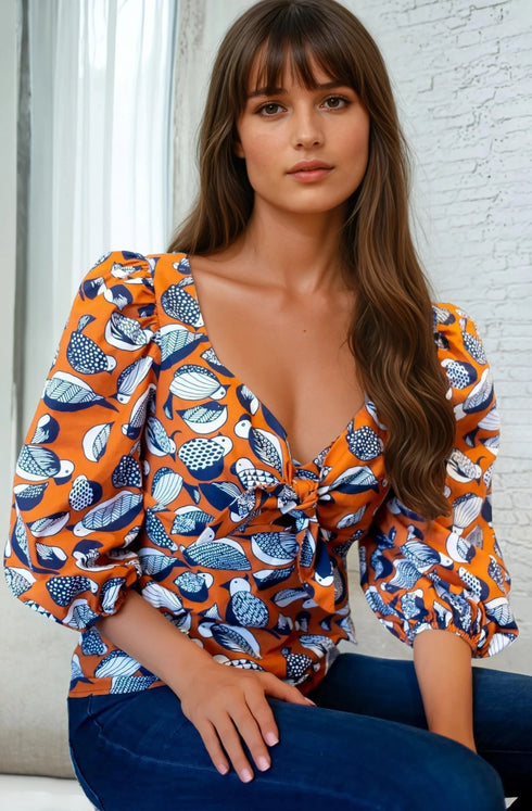 Tropical Sweetheart Blouse