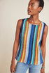Gail Rainbow Striped Tank