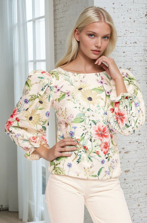 Hazel Top - Pink Magnolia