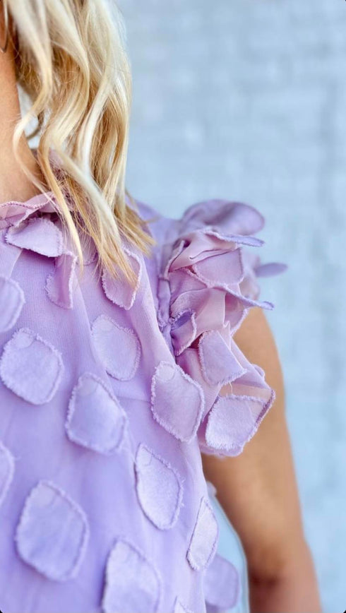 Heidi Top - Lavender Drop
